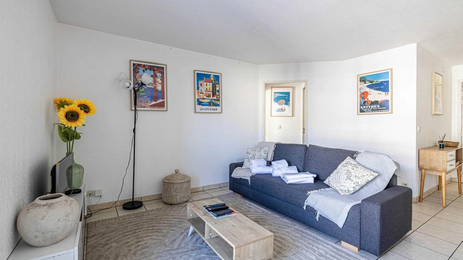 Bright One Bedroom Apt With Parking And Terrace Cannes Apartment